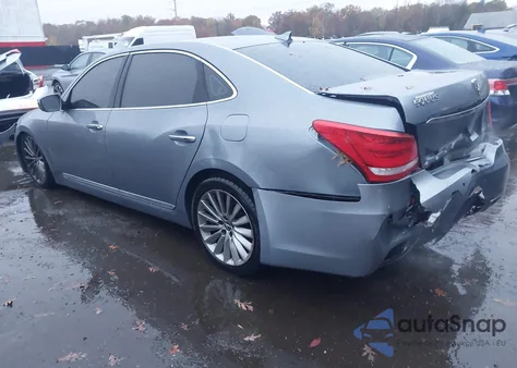 2014 Hyundai Equus Signature z USA, uszkodzony, nr VIN KMHGH4JH3EU085897